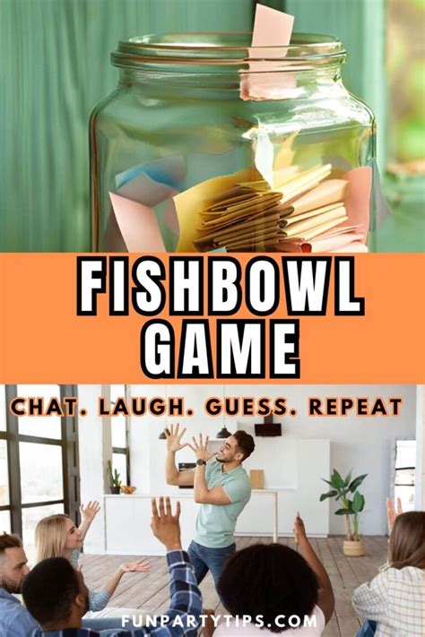 Fishbowl Party Game (For Epic Game Night & Large Group Fun).